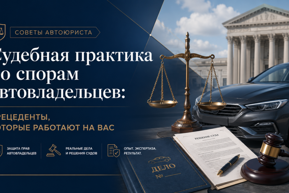 Судебная практика по спорам автовладельцев